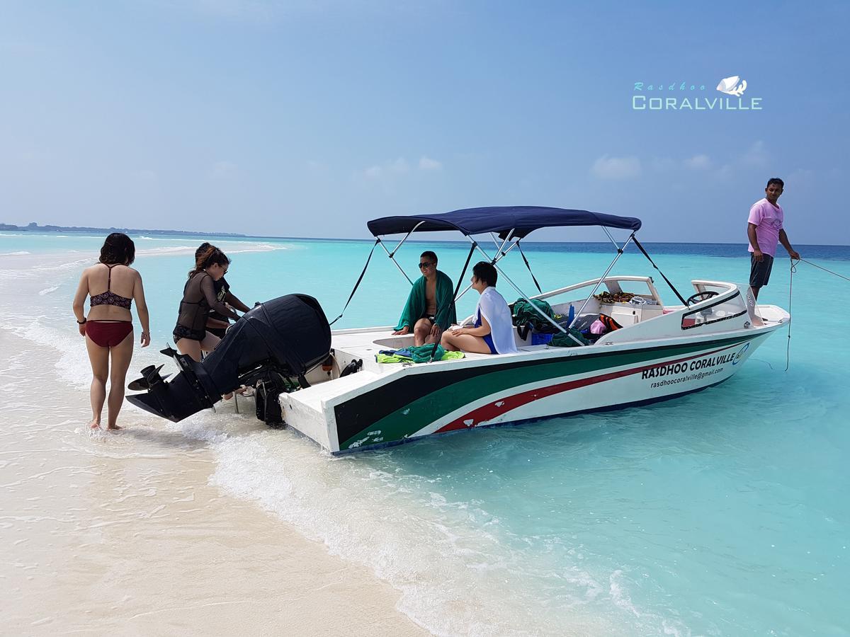 ホテル ラスドゥ コーラルビル Rasdhoo エクステリア 写真
