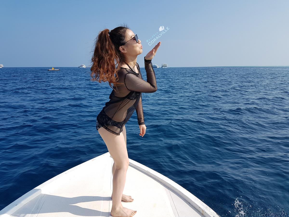 ホテル ラスドゥ コーラルビル Rasdhoo エクステリア 写真